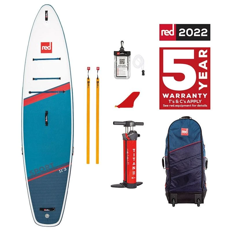 Red Paddle Co. Board De SUP Red Paddle Co Gonflable Sport 2022 3 Red Paddle Co. Board De SUP Red Paddle Co Gonflable Sport 2022