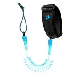 Leash Bodyboard Creatures Of Leisure Relliance Biceps - Cyan / Speckle Black
