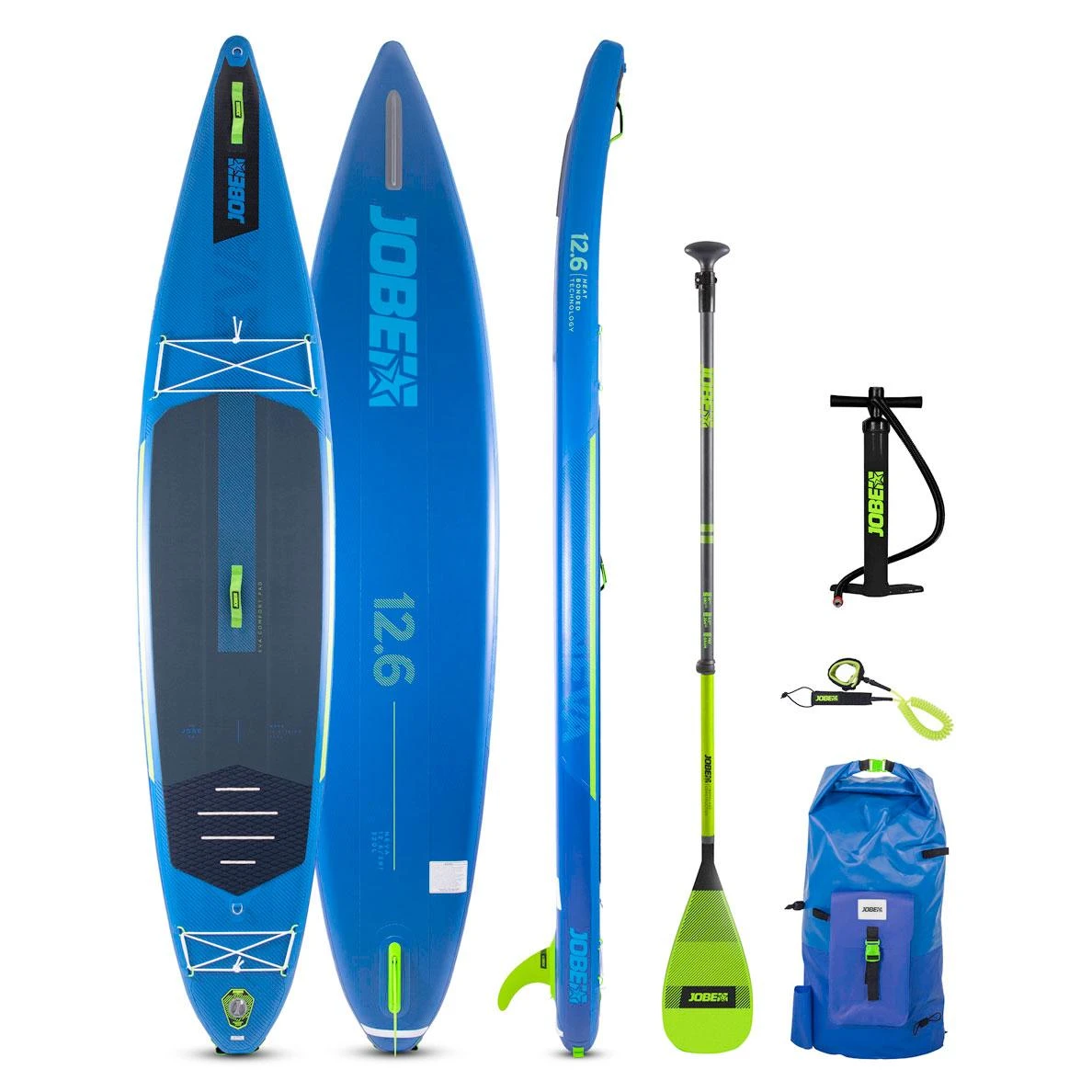 Pack SUP Jobe Pack Gonflable Aero Neva 2021 - 12'6'' 3 Pack SUP Jobe Pack Gonflable Aero Neva 2021 - 12'6''